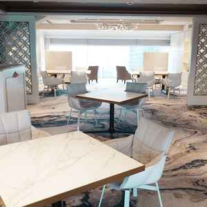 宿泊者ラウンジ（フォトスポットとして案内された）