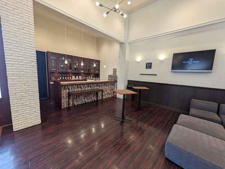 ゆったりできる待合室