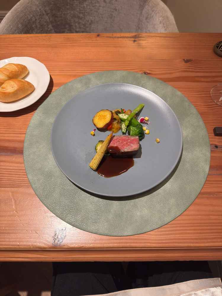 試食のお肉が美味しかった。