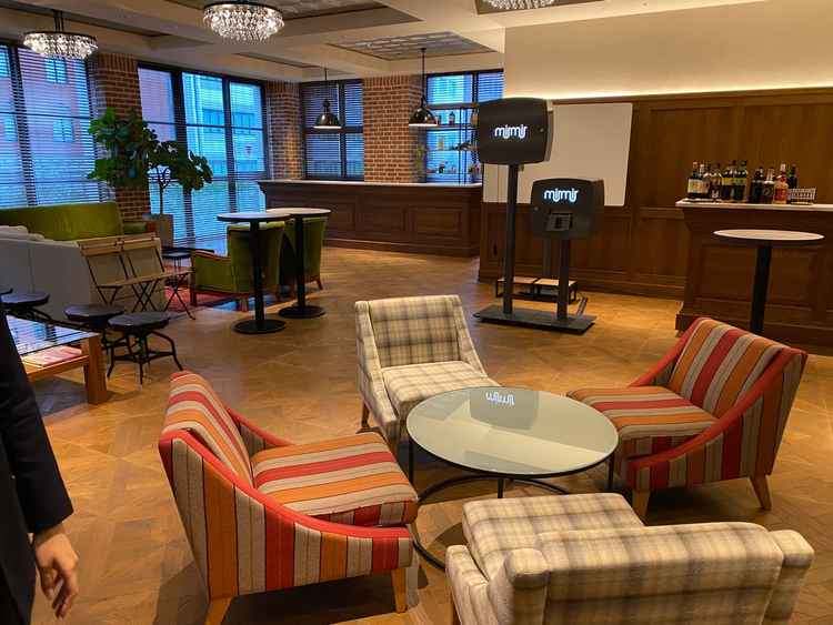 待合室部分の空いているもののセンスがとても良いと感じました。