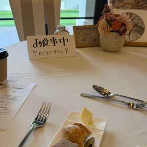 試食の時に作っていただいた札