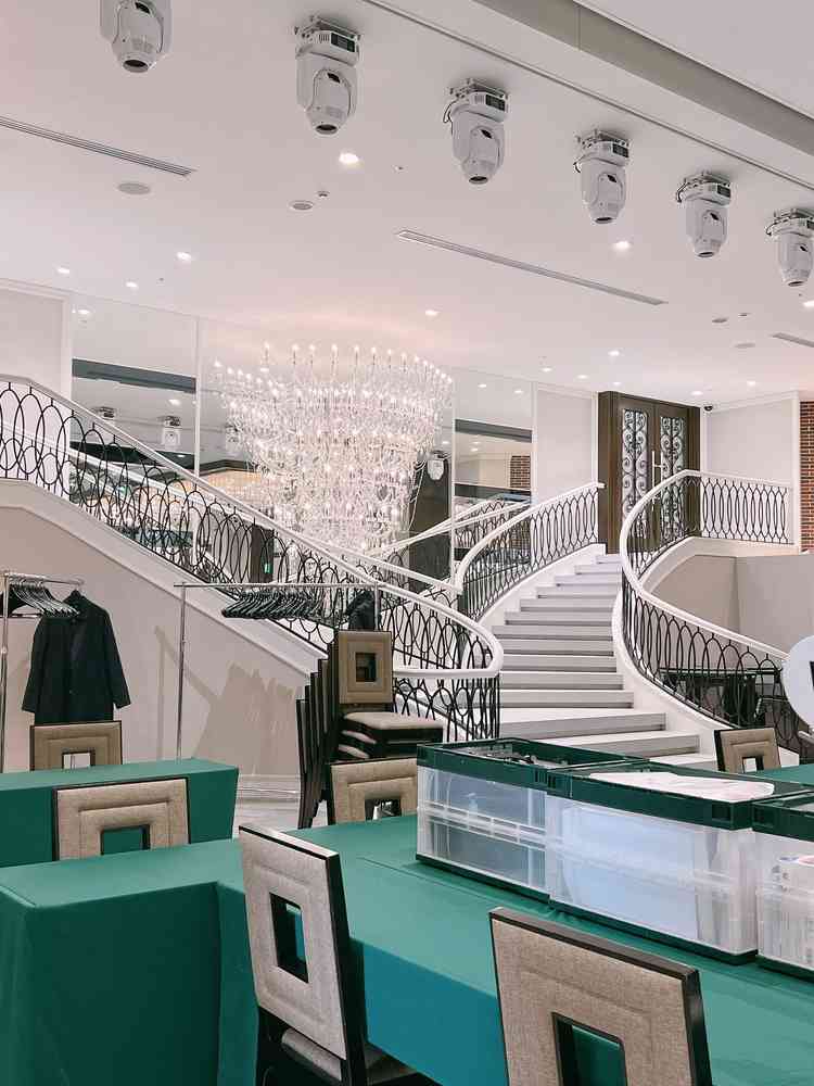 コンコードの二つの階段がある会場