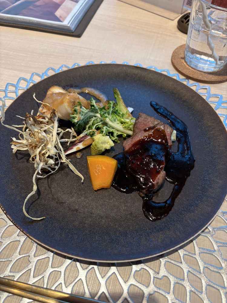 試食で、肉魚共に試食することができてコースのイメージができた？