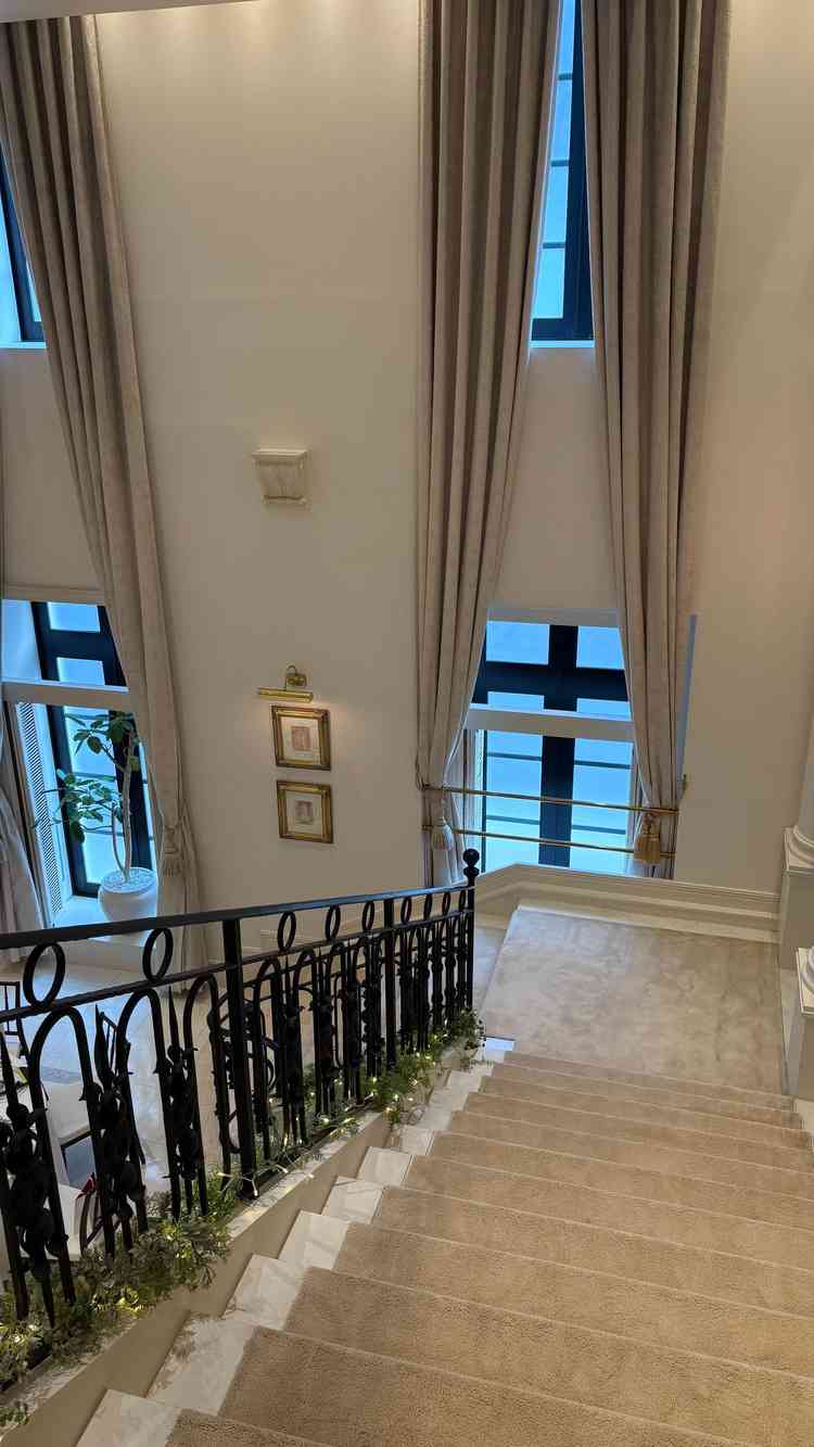 披露宴会場の階段