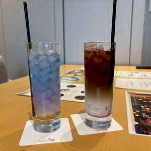 ウェルカムドリンクも変わったものが多く、選ぶだけでわくわくしました。味もとても美味しかったです。