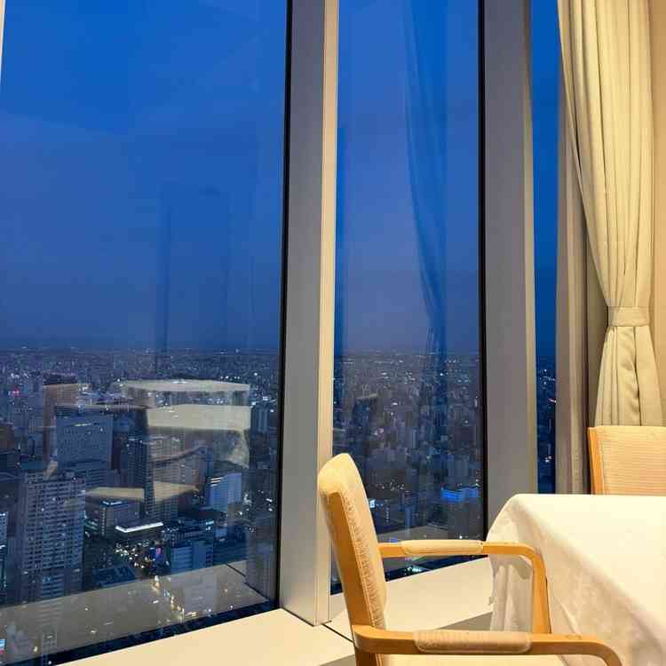 高層階でとても景色が綺麗でした。