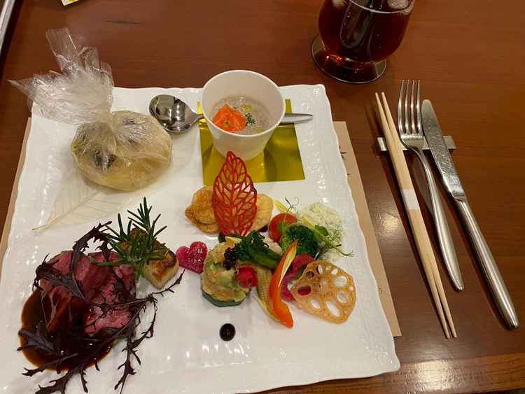 フェア当日の食事