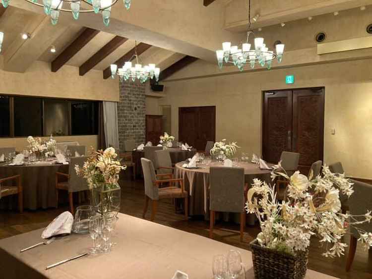 小さい方の披露宴会場。