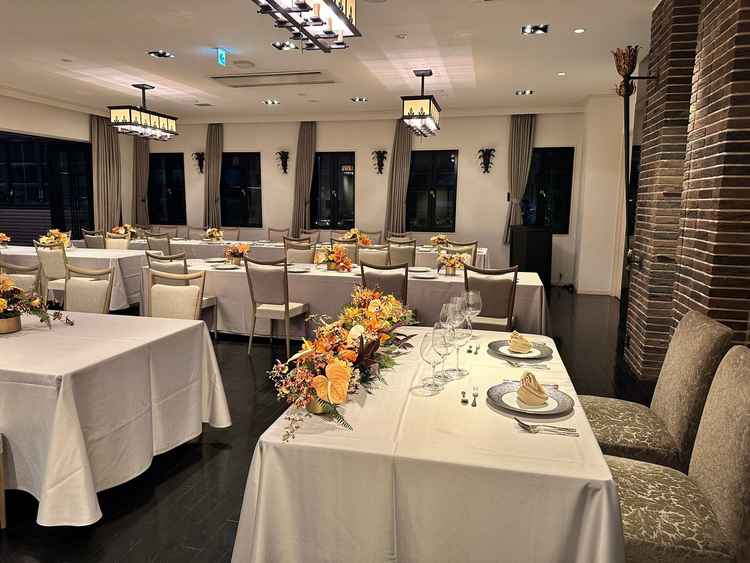 挙式会場の雰囲気です。