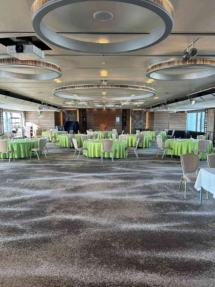 最上階の披露宴会場