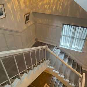 螺旋階段。こちらで写真を撮ったりすることもできるとのこと。