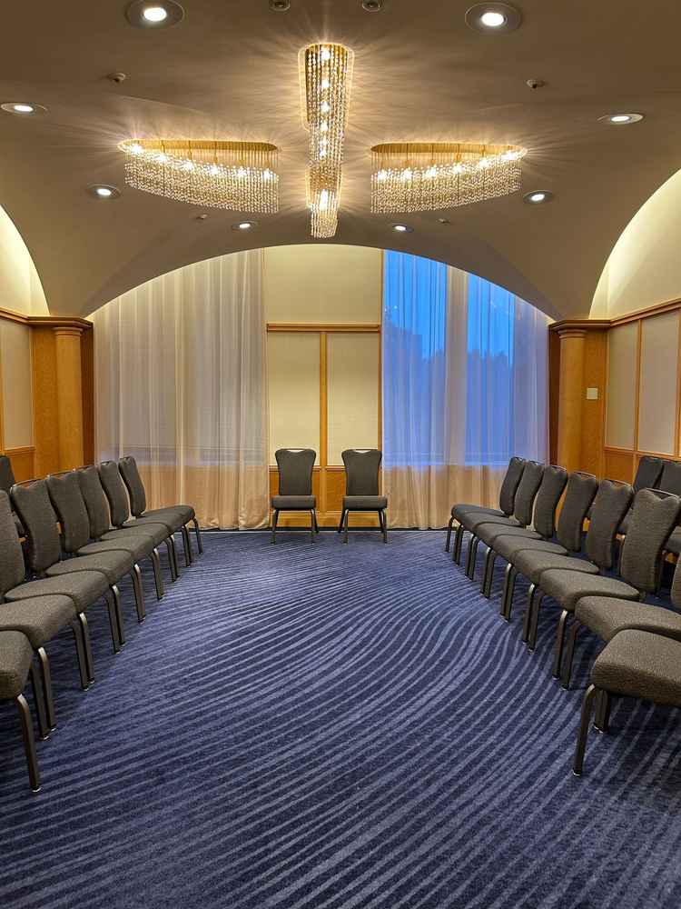 両家顔合わせ用の部屋。