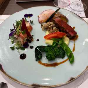 試食の写真。お肉が柔らかく美味しかったです。