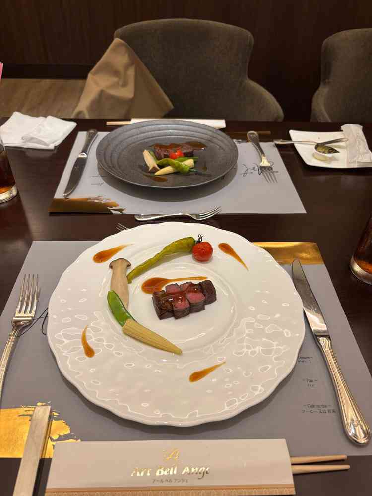 メインの黒毛和牛のフィレ肉