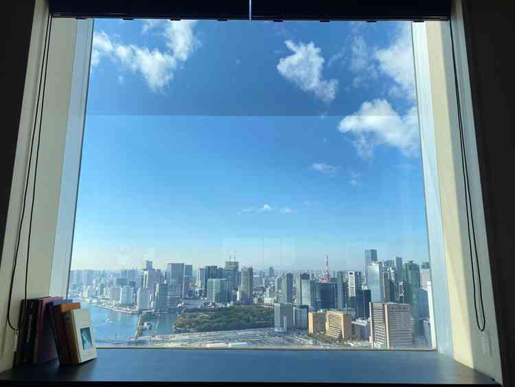 ウェルカムルームの参列者の待合場所