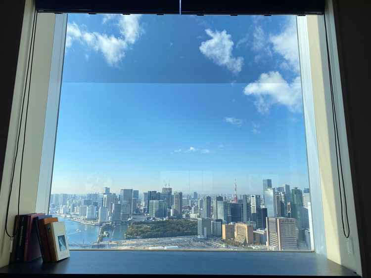 ウェルカムルームの参列者の待合場所