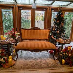 披露宴会場　新婦新郎の席