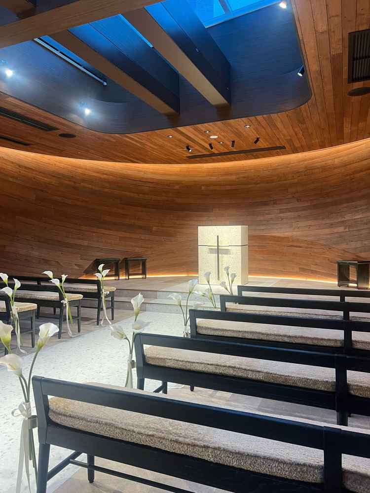 グッドデザイン賞のチャペル。