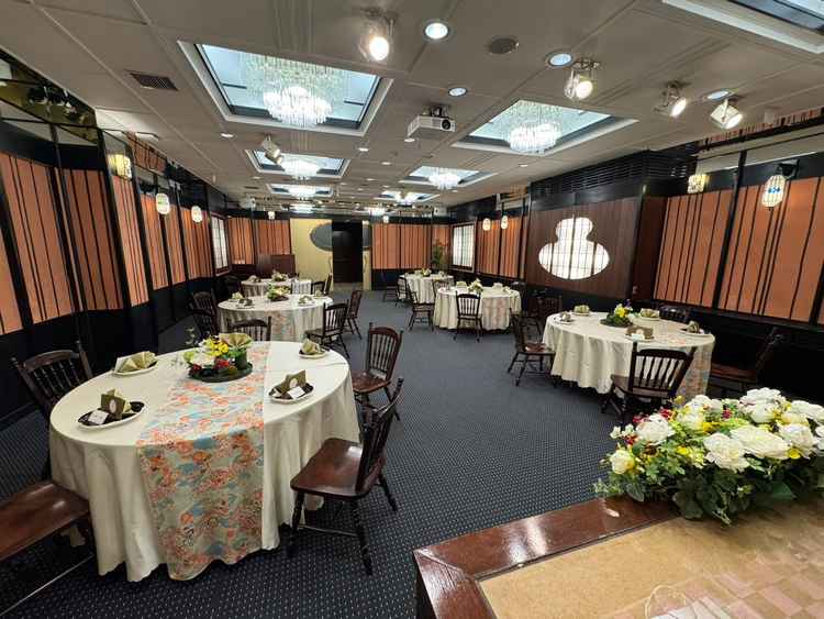 披露宴会場３つ目です。２つ目の会場と同じサイズの会場です。