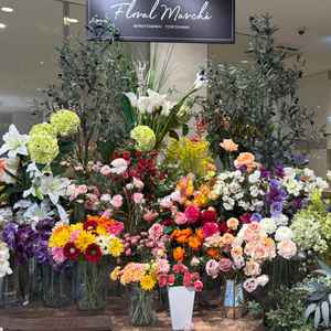 装花関係の相談や検討できるスペース