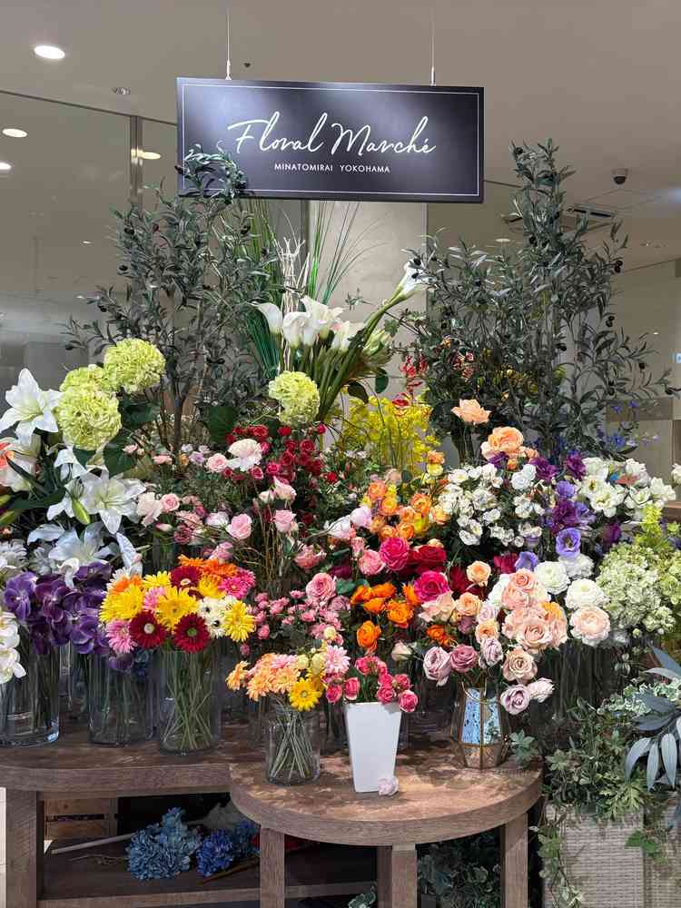 装花関係の相談や検討できるスペース