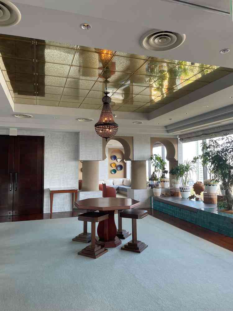 披露宴会場ミラージュヴィラのウェルカムパーティースペース