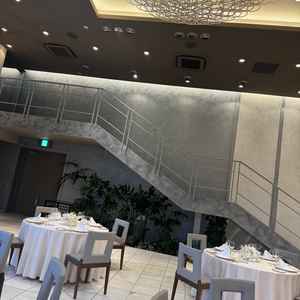 ホテルで階段演出ができるのは魅力的です