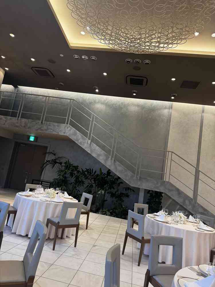 ホテルで階段演出ができるのは魅力的です