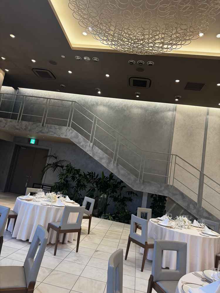 ホテルで階段演出ができるのは魅力的です