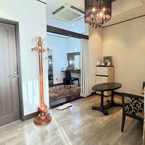 ブライズルーム。移動経路が考えられていて、挙式会場や披露宴会場までの距離が短いのが魅力。