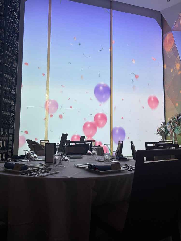 大迫力のプロジェクションマッピング！