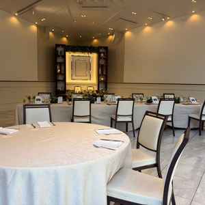 披露宴会場の室内エリア