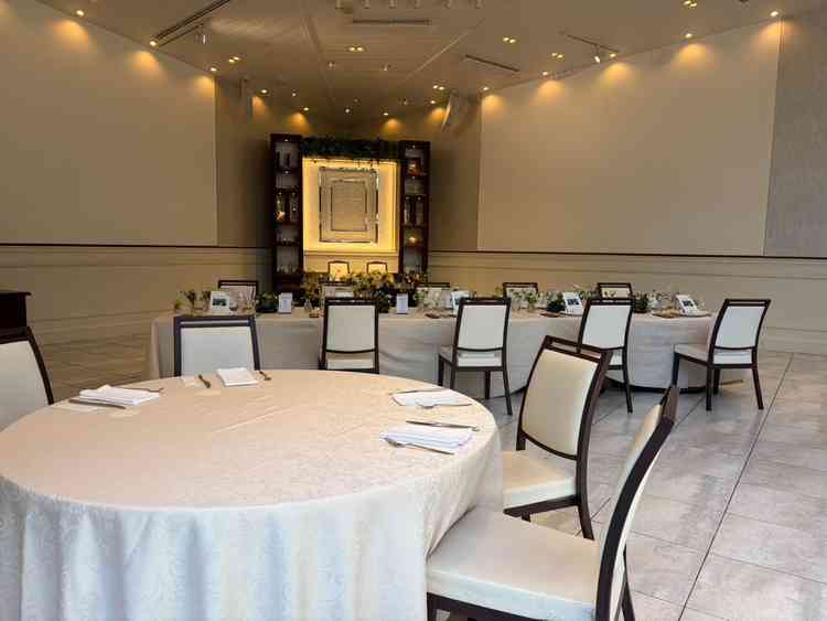 披露宴会場の室内エリア