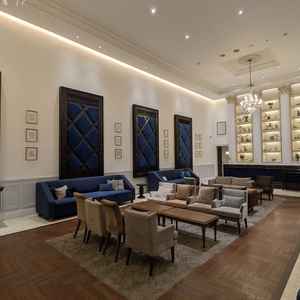 ヴィクトリアハウスのゲスト用待合室