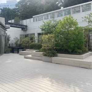 挙式会場から出れるテラス