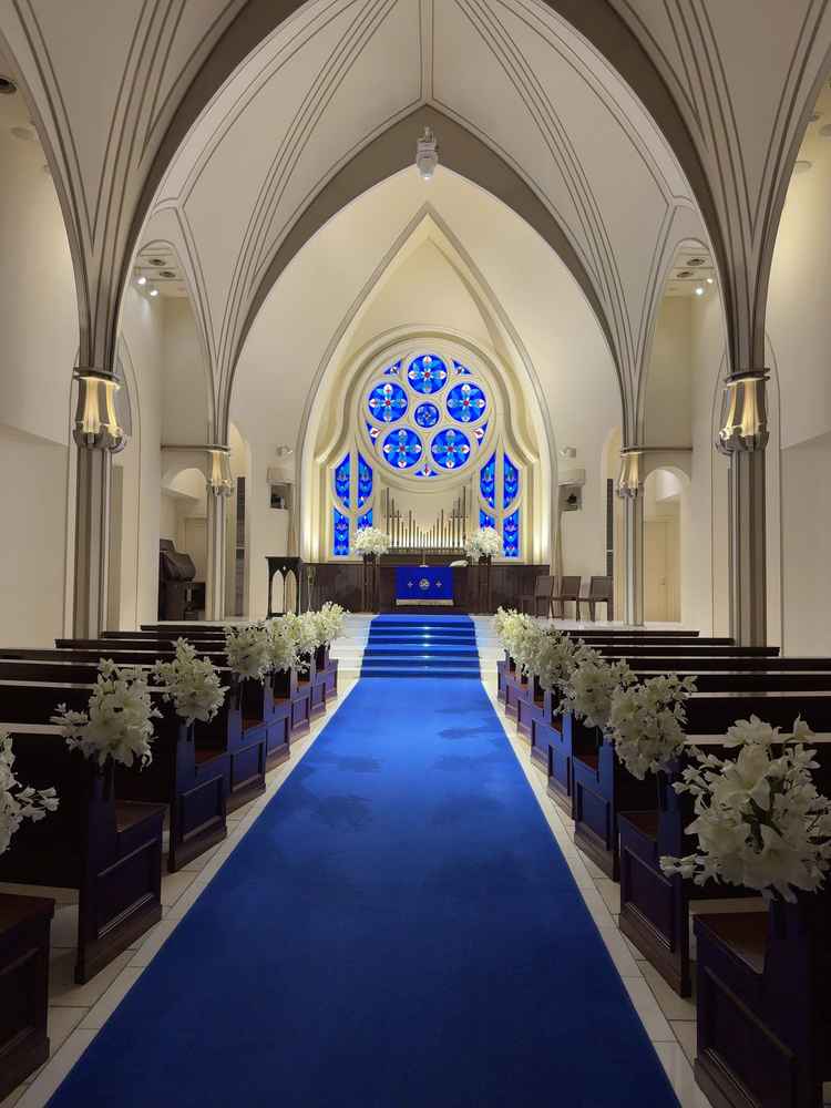 チャペルはイメージどおりでとても良かったです。