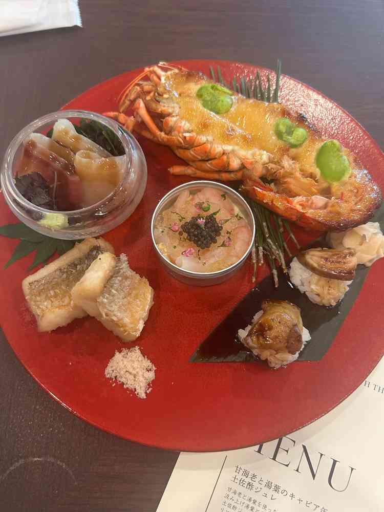 試食料理です。
