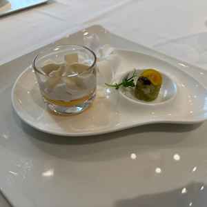 シェフのライブパフォーマンスで料理が食べられてとっても美味しかった