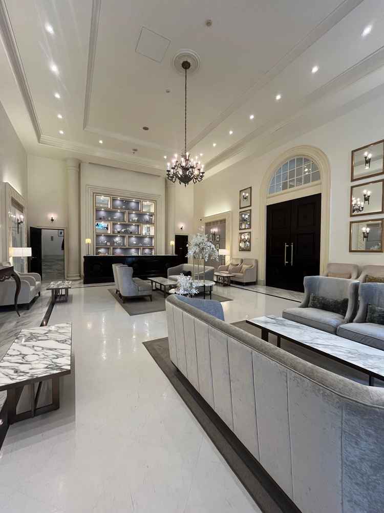 エントラストから入ってすぐの、ゲスト待機場所です。清潔感もあり、とても豪華でした。