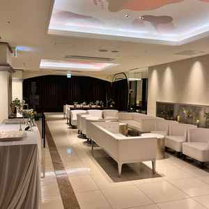 式場開始前の待合室