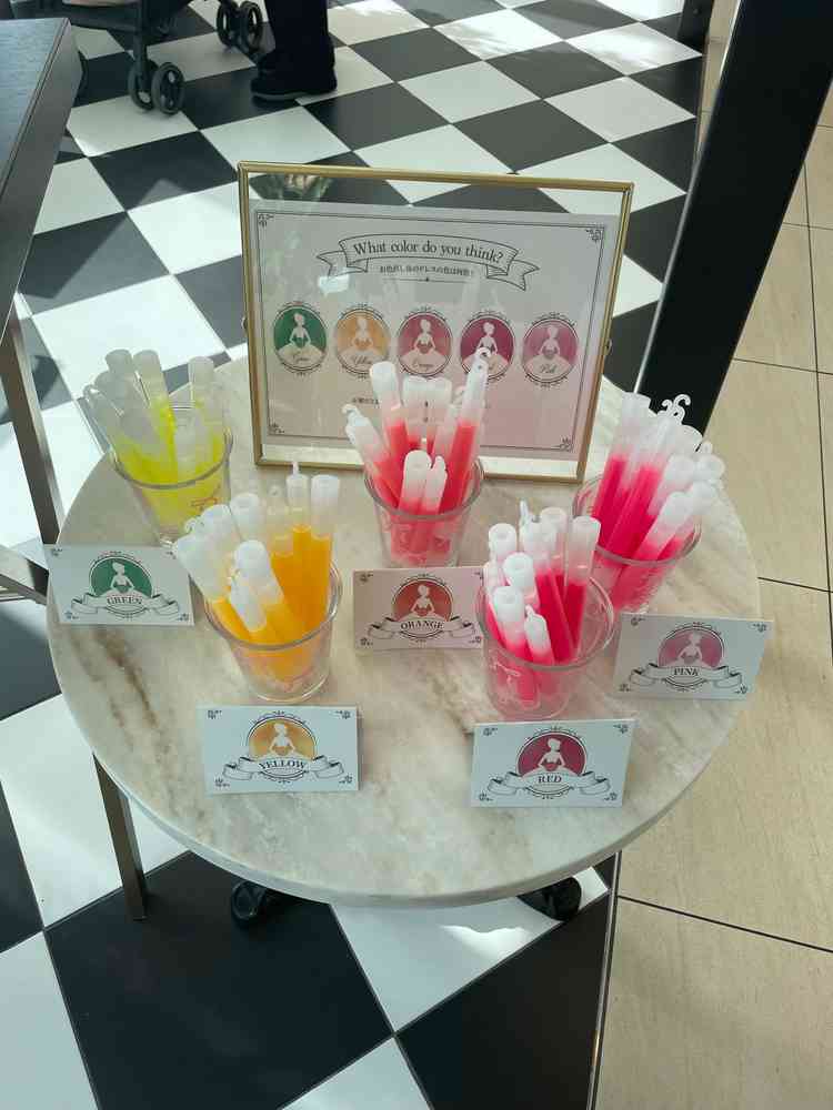 会場で盛り上がれるように用意されていたゲーム花嫁の衣装当てゲームはとてもおもしろいと思ったので撮った