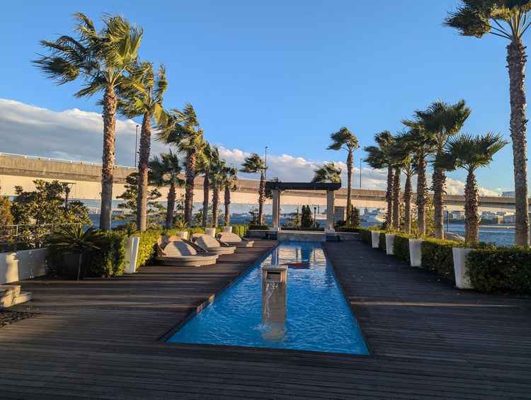 ガーデンがびっくりするくらい広い