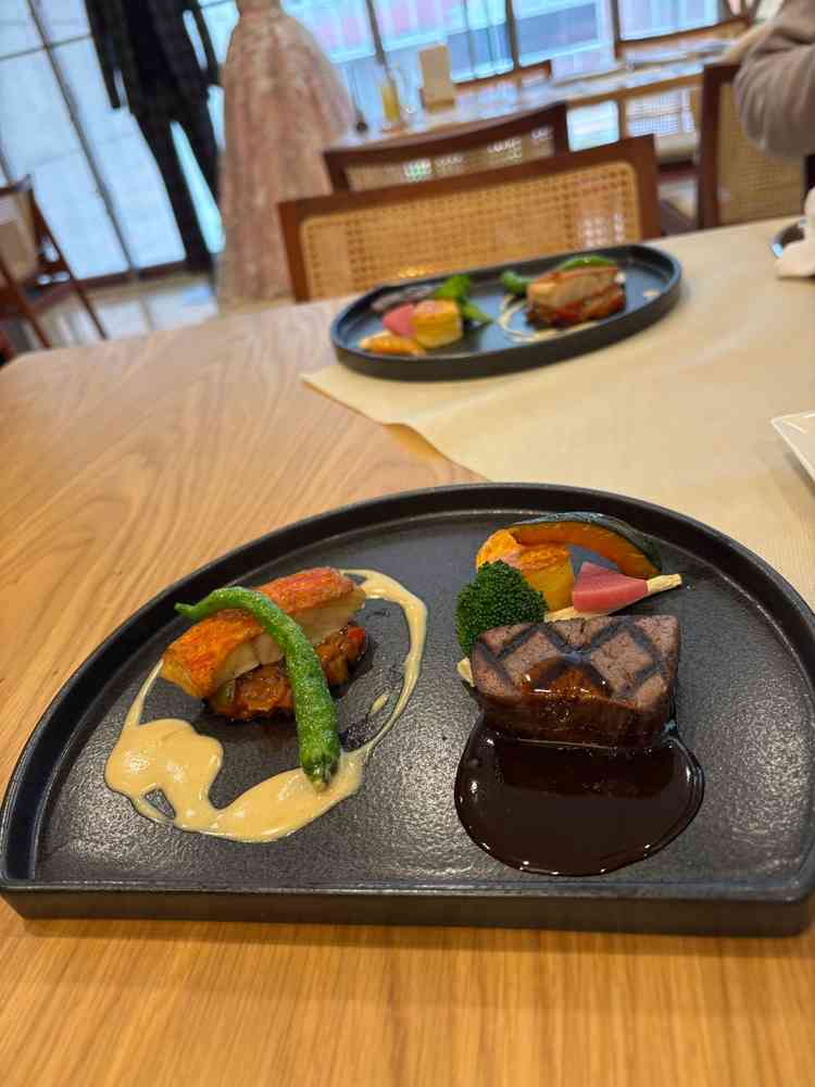 試食でいただいた料理。ほぼフルコースをいただきましたが、全部美味しかった。