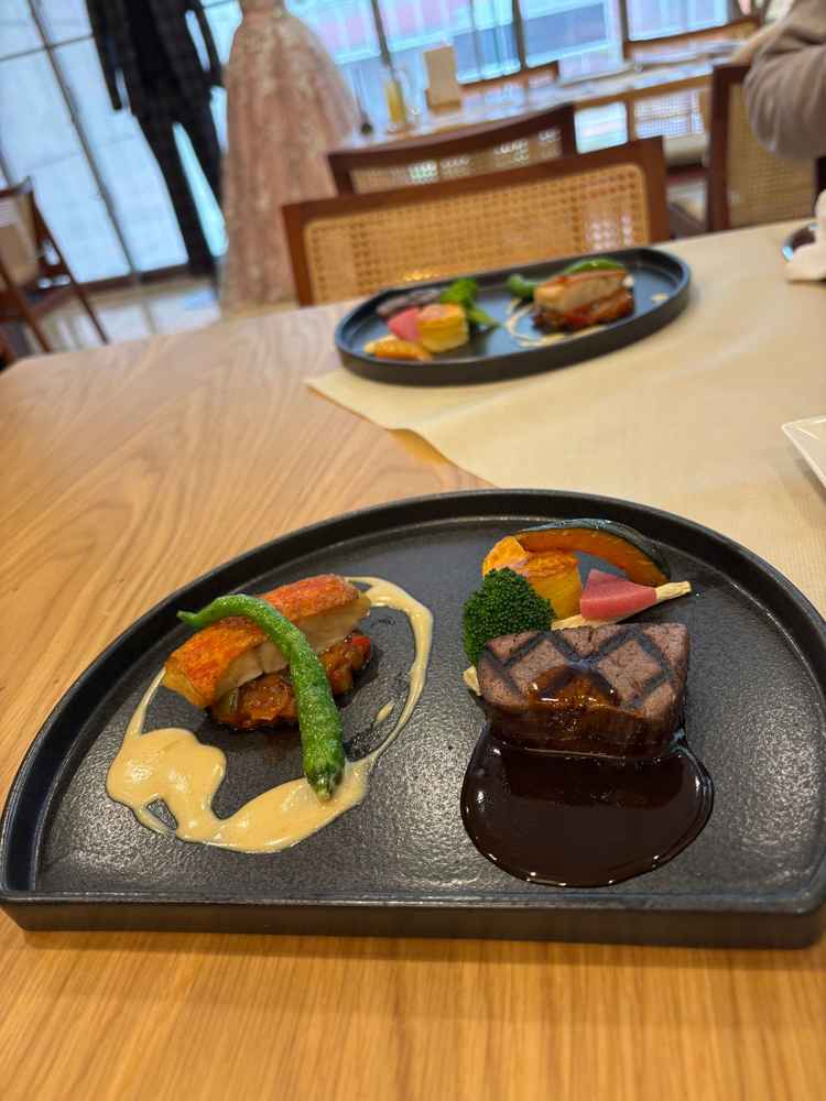 試食でいただいた料理。ほぼフルコースをいただきましたが、全部美味しかった。