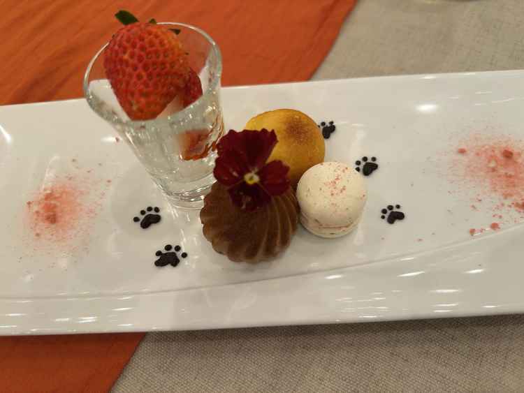 とてもおいしかったです。ペットの情報から急遽肉球追加してくれました。