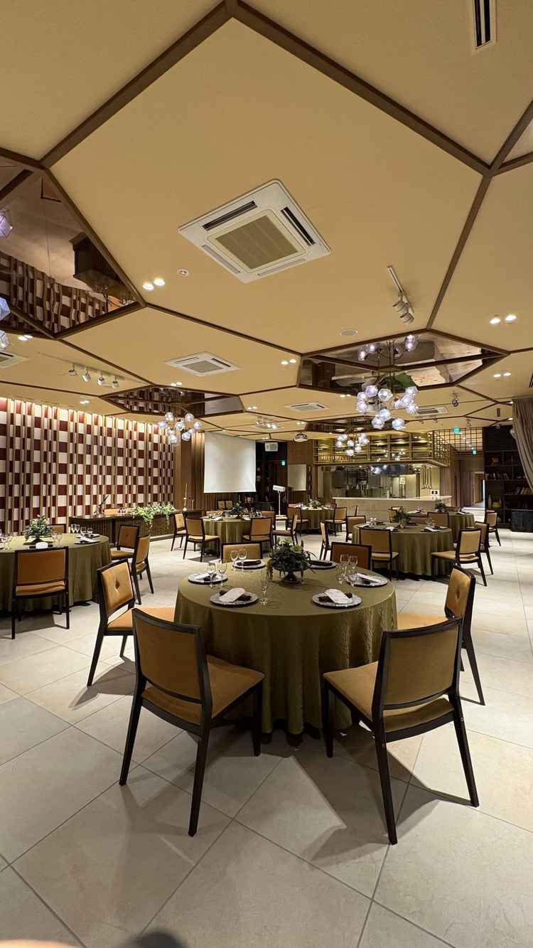 2つある披露宴会場のうち小さい方の会場