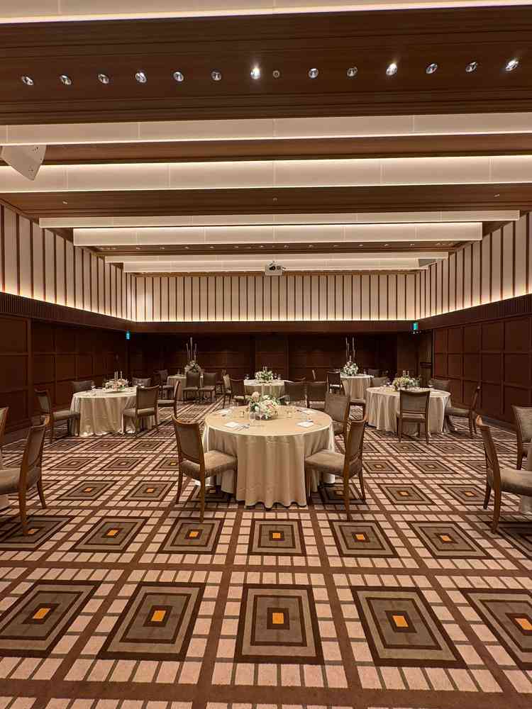 地下2回のバンケット会場