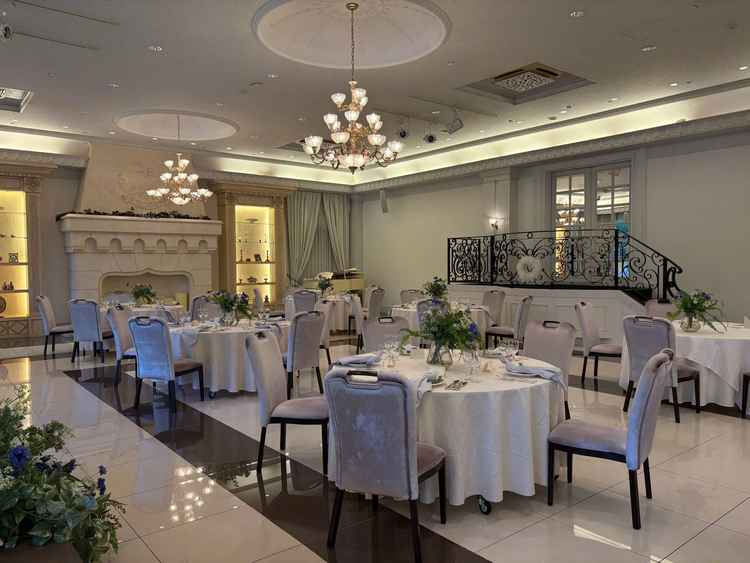 披露宴会場の広さは広すぎず丁度よかったです。