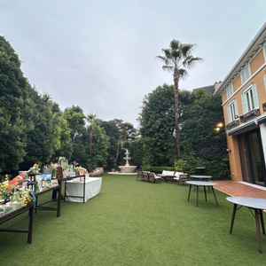 ガーデンではドリンクバーやフィンガーフードでおもてなしできるそうです。