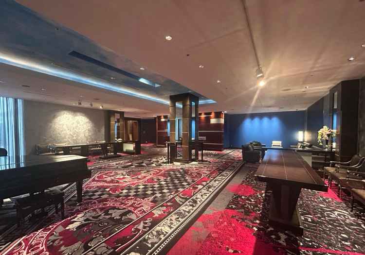 PALAZZO OTANI＜AZALEA/ACERO＞の控室。